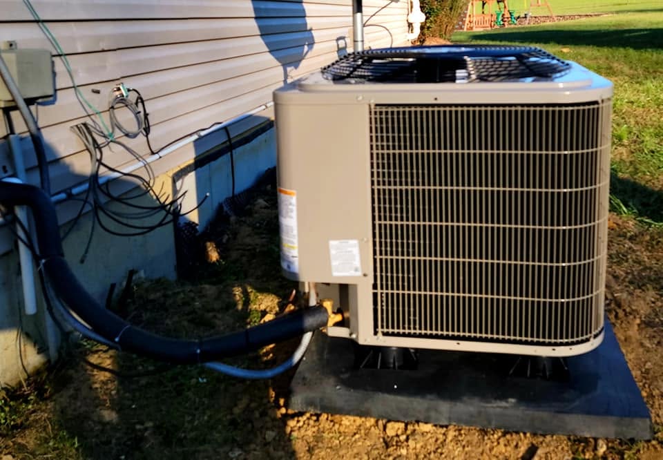 New AC unit installation
